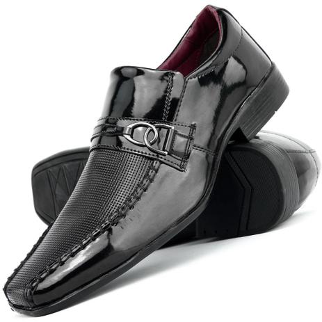 sapato preto masculino social