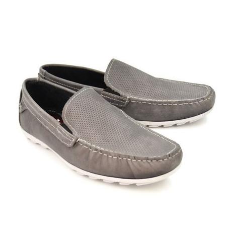 Sapato mocassim 140901 cinza drive pegada 19754 - Mocassim Masculino -  Magazine Luiza