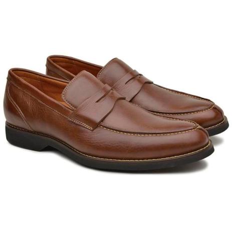 Sapato Mocassim Anatomic Gel Masculino Couro Conforto Casual - Mocassim  Masculino - Magazine Luiza