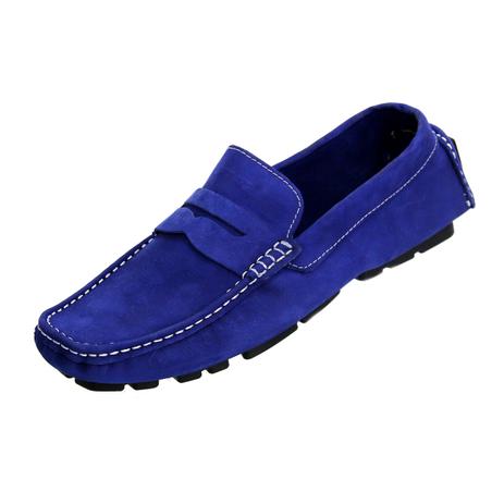 sapatos azul masculino