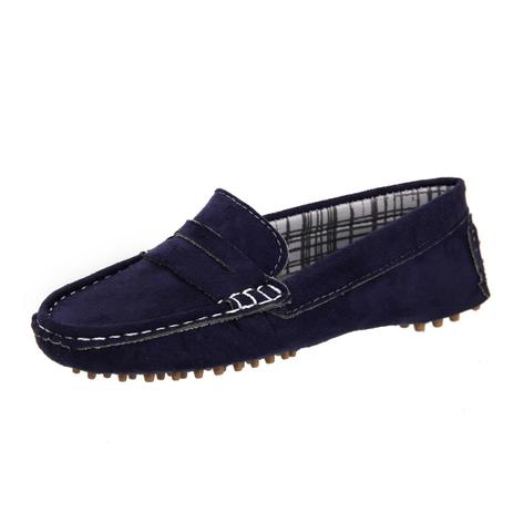 Sapato Mocassim Infantil Masculino Camurça Selten Azul Menor preço em Sapato Mocassim Infantil Masculino Camurça Selten Azul