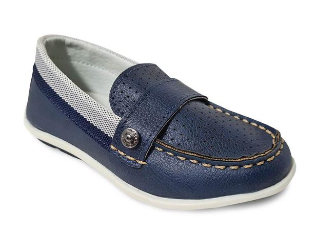 Sapato Mocassim Infantil Xuá Xuá Azul Marinho Masculino - Mocassim Infantil  - Magazine Luiza