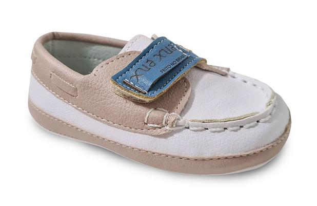 Sapato Mocassim Infantil Xuá Xuá Baby Bege/Azul Masculino - Mocassim  Infantil - Magazine Luiza