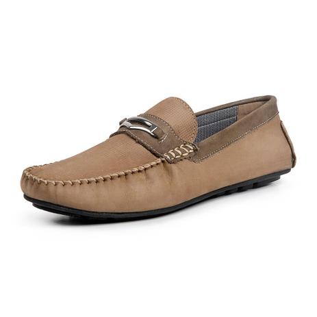 Sapato Mocassim Masculino Calprado Casual em Couro - Mocassim Masculino -  Magazine Luiza