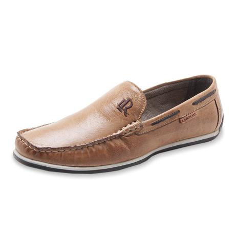 Sapato Mocassim Masculino Casual em Couro Laroche Areia - Mocassim Masculino  - Magazine Luiza