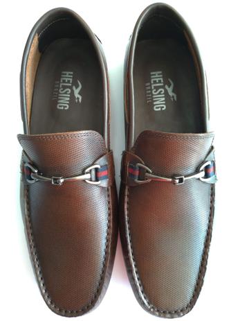 Sapato Mocassim Masculino Couro - Café/40 Helsing - Mocassim Masculino -  Magazine Luiza