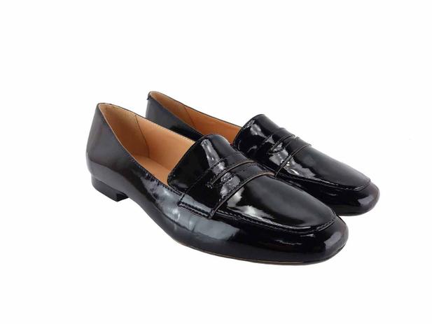 Sapato Mocassim Verniz Preto Luiza Barcelos - Calçados Femininos - Magazine  Luiza