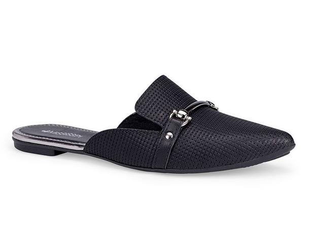 sapato mule preto