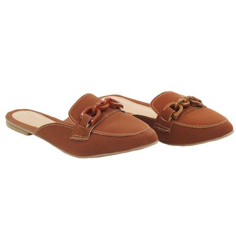 Sapato Mule Feminino Sapatilha Aberta Bico Fino Rasteira - Fashionei -  Calçados Femininos - Magazine Luiza