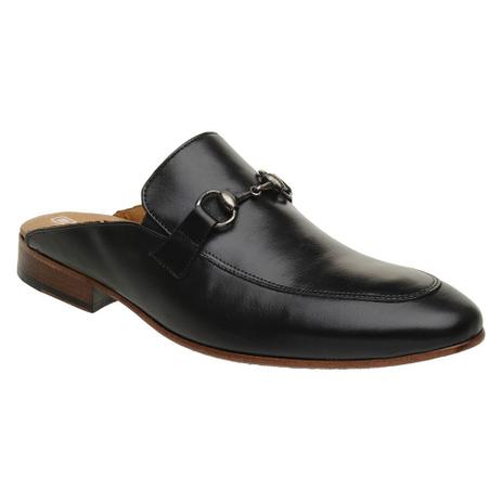 Sapato Mule Slipper Masculino Malbork Em Couro Preto 58849 PRETO - Mule  Masculino - Magazine Luiza