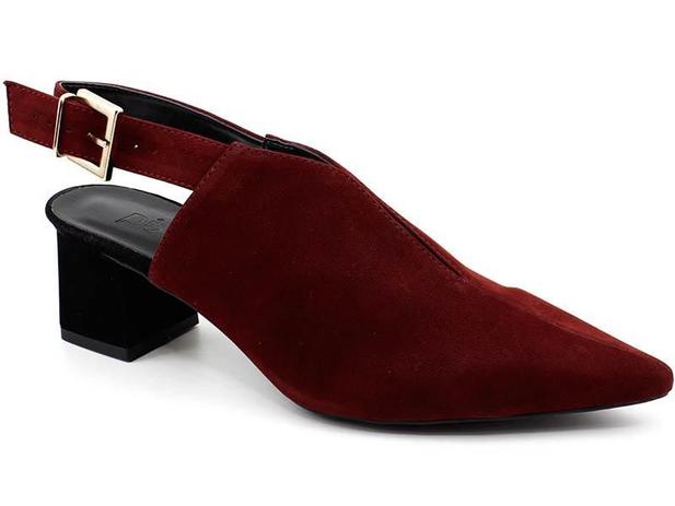 sapato nobuck feminino