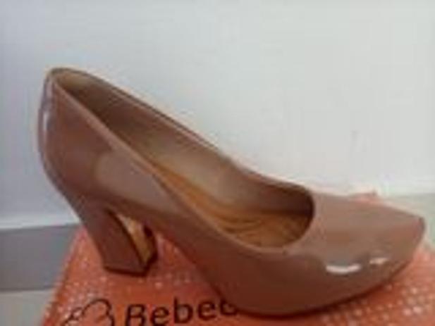 sapato nude bebece