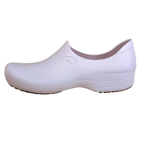 sapato impermeável feminino branco