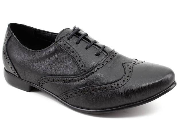oxford couro preto