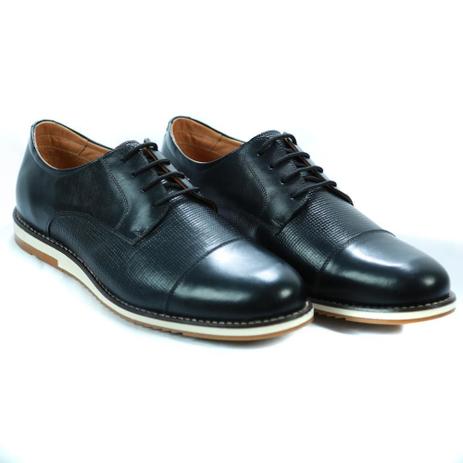 Sapato Oxford Masculino Couro Confortável Macio Casual - Damers - Sapato  Casual Masculino - Magazine Luiza