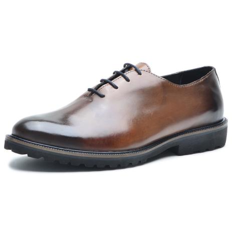 Sapato Oxford Masculino Couro Liso Solado EVA Com Cadarço - Fepo Store -  Sapato Casual Masculino - Magazine Luiza