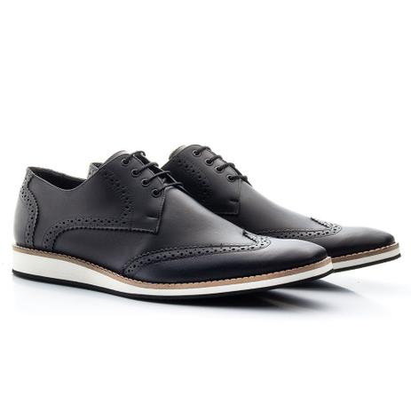 sapato oxford masculino couro