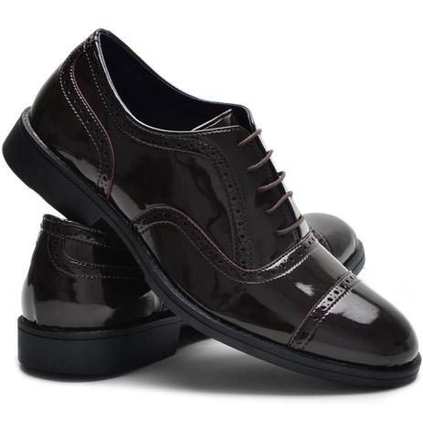 sapato oxford verniz
