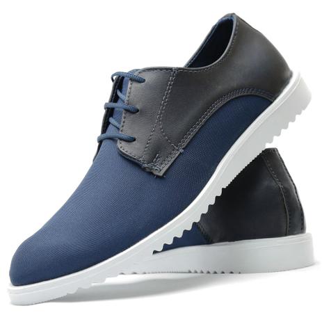 sapato oxford masculino azul