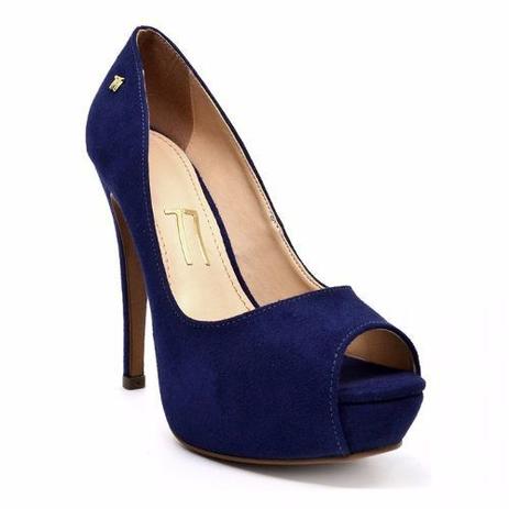 sapatos peep toe salto alto