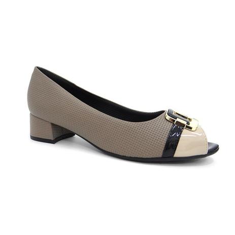 sapato peep toe piccadilly