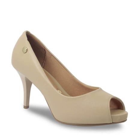 sapato peep toe vizzano