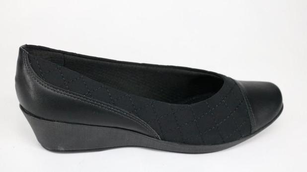 Sapato Piccadilly Joanetes Anabela Preto - Sapatilha Feminina - Magazine Luiza