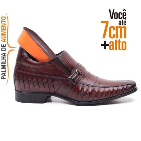 Sapato Rafarillo Masculino Você + Mais Alto Alth Couro 1516 - Sapato Social  Masculino - Magazine Luiza
