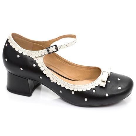 Sapato Retrô em couro Alice - ZPZ SHOES - Calçados Femininos - Magazine  Luiza