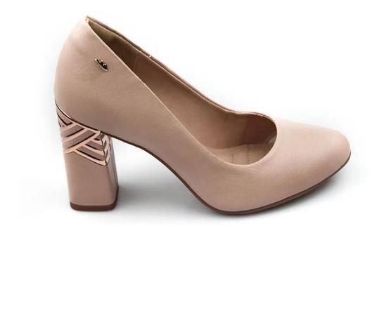 Sapato Salto Médio Dakota B9762 - Cor:Noz - Tamanho:36 - Scarpin Feminino -  Magazine Luiza