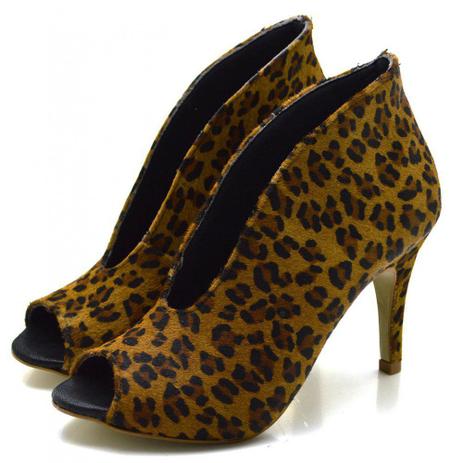 sapato abotinado feminino