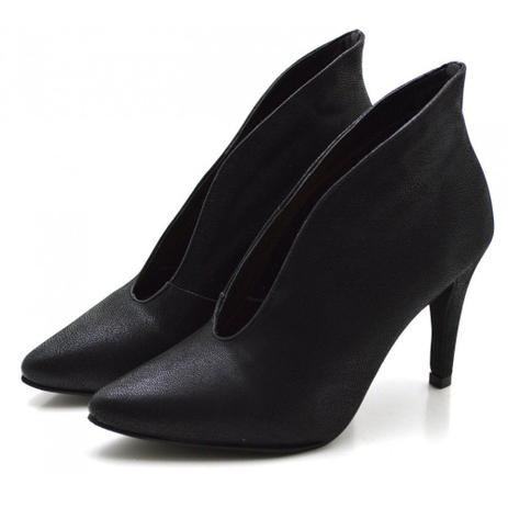 sapato abotinado feminino