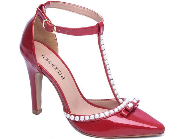 Sandália Meia Pata Camurça Vermelho Salto Alto Grosso - Bella Femma - Bella  Femma Calçados