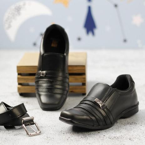 Sapato Social C/Cinto Redmax Preto Infantil B934 - Moda Infantil - Magazine  Luiza
