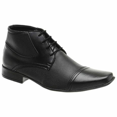 Sapato Social Cano Alto Masculino Rod's Preto - Ellas Online - Sapato Social  Masculino - Magazine Luiza