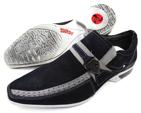 sapato social casual masculino
