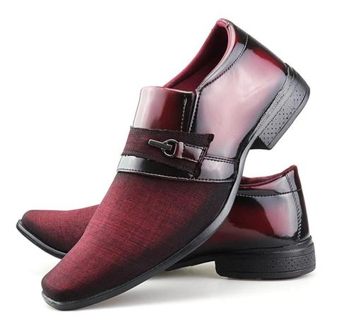 Sapato Social Clássico Masculino Super Leve Original Vermelho - Ws3 - Sapato  Social Masculino - Magazine Luiza