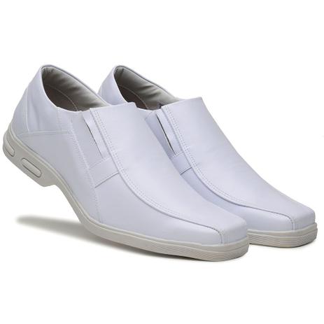 Sapato Social Confort Bertelli com Elástico 80002 - Branco - Outros Moda e  Acessórios - Magazine Luiza