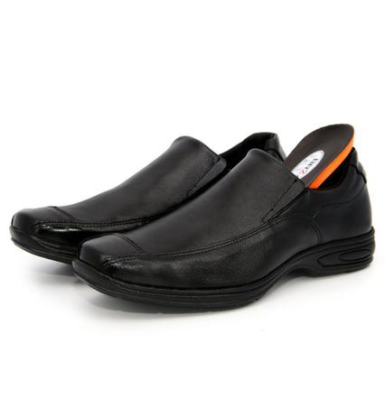 Sapato Social Conforto Palmilha Gel em Couro Masculino - BR2 Footwear - Sapato  Social Masculino - Magazine Luiza