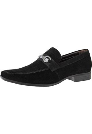 sapato social masculino camurça