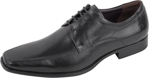 sapato social couro democrata