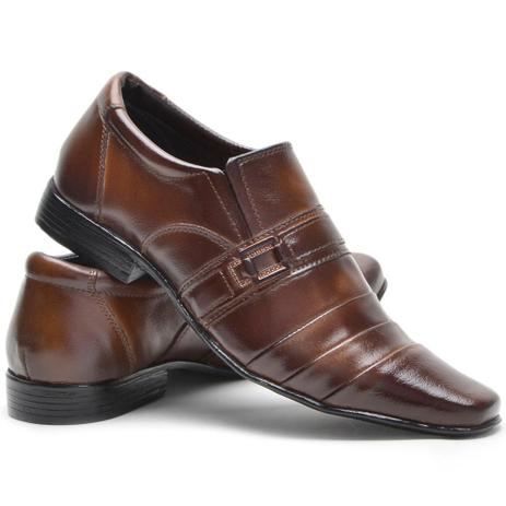 sapato social de couro