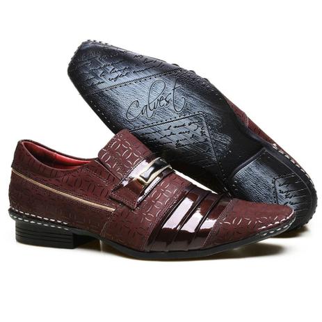 sapatos calvest verniz