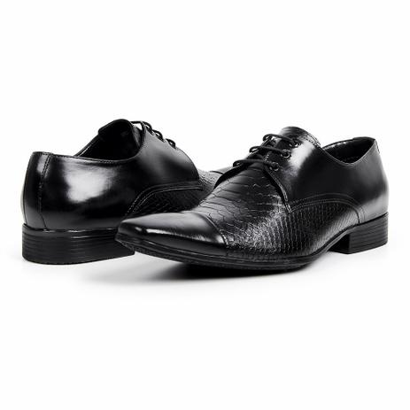 sapato social bigioni estilo italiano preto