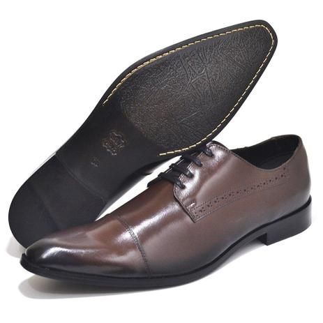 sapato de sola de couro