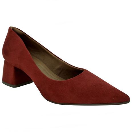 sapato marrom feminino