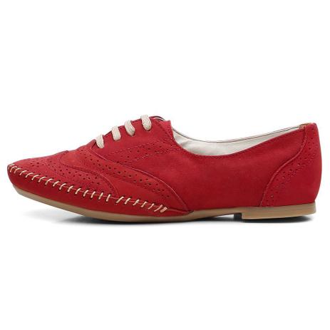 sapato social feminino vermelho