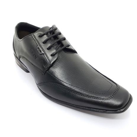 Sapato Social Masculino Ferracini Texturizado Cafe - Passarela