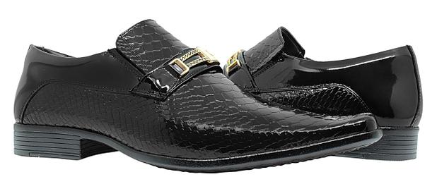 sapato couro de cobra feminino