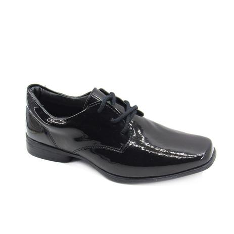 sapato preto masculino infantil